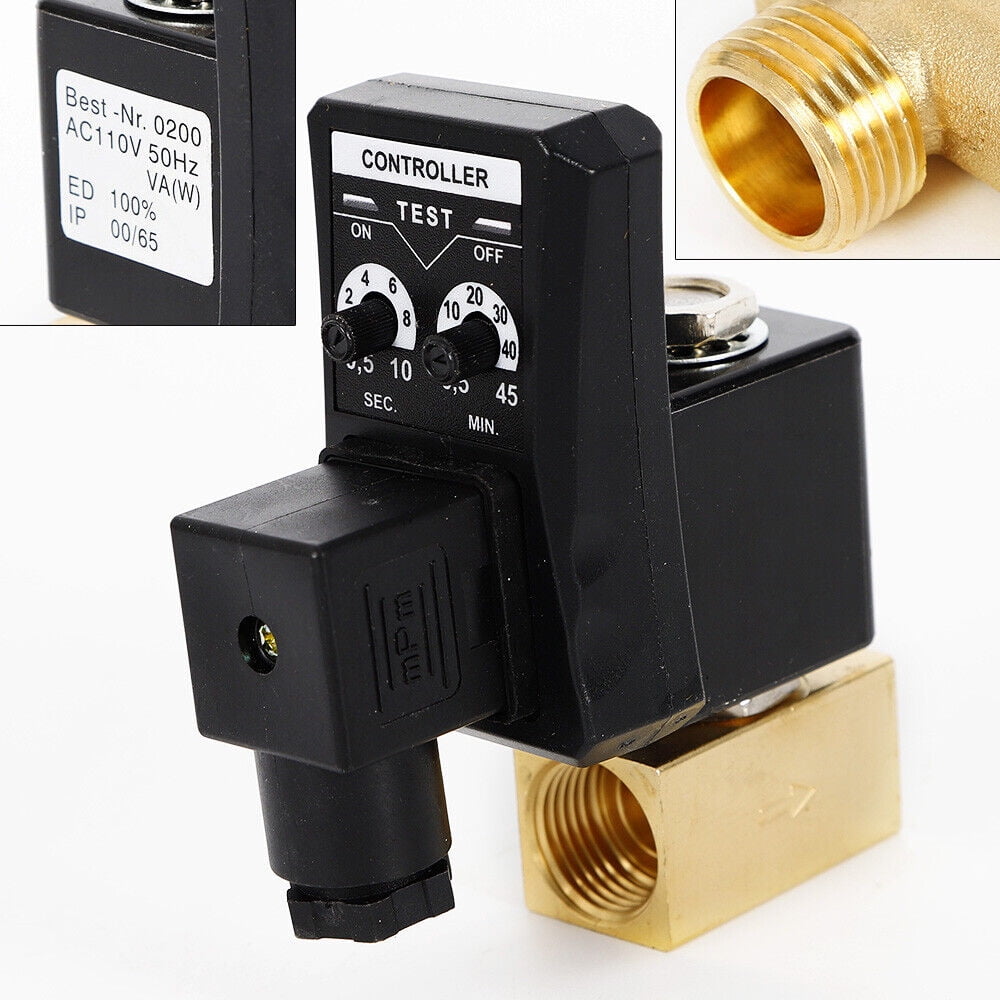 Electronic Automatic Timed Drain Valve Air Compressor Tank Drain Valve
