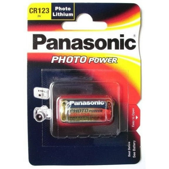 Electronic Battery CR123A 3V 1550mAh (1 piece)