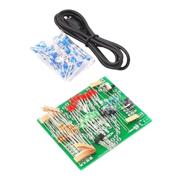 Electronic Bell DIY Components Kit Windbell Soldering Hobby Compact Size Craft for Teens and Electronics Learners