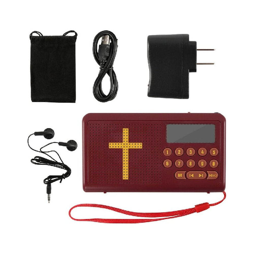 Electronic Bible Talking King Rechargeable Bible Audio Player James