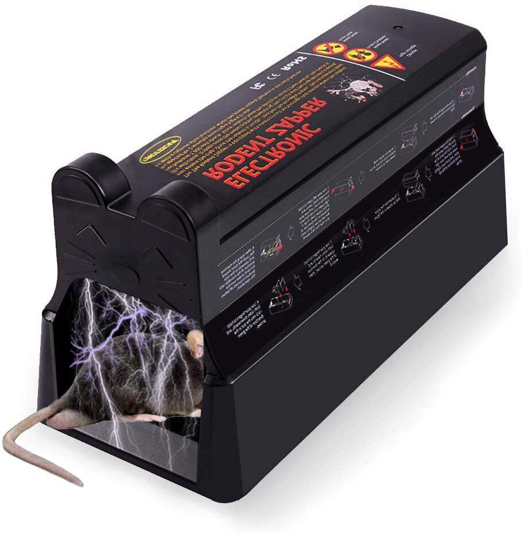 Electronic Mouse Trap Mice Rat Killer Victor Pest Control Electric Rodent  Zapper