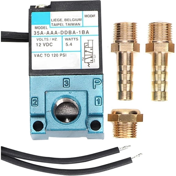 Electronic Boost Controller, 3 Port Boost Control Solenoid Valve DC 12V 5.4W 35A-AAA-DDBA-1BA