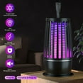thumbnail image 1 of Electronic Bug Zapper Outdoor,Rechargeable Mosquito Zapper Fly Zapper Insect Killer LED Light  2 in 1 Trap Pest Control Lamp Fly Zapper Indoor for Home, Patio, 1 of 12