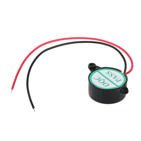 Electronic Buzzer Beep Tone Alarm Ringer Continous Sound 3V - 24V for Car Truck Security Horns