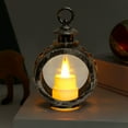 thumbnail image 1 of Electronic Candle Ambient Light Mini Wind Lamp Design USB Rechargeable Night Light Holiday Decoration Flameless Candle Safe Lighting Home Decor, 1 of 5