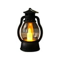 thumbnail image 1 of Electronic Candle Light - Black Mini LED Flickering Oil Lamp, Christmas Ambient Night Light for Home Decoration, 1 of 6