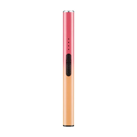 Electronic Candle Lighter, Windproof Flameless USB Rechargeable Lighter with Safety Button for Home Kitchen Use, 1 Pack, Fast Heating & Reusable