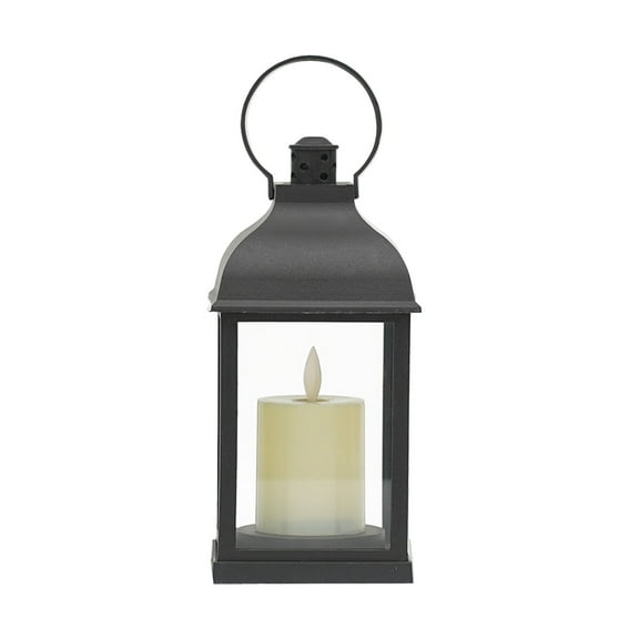 Electronic Candle Wind Lamp, LED Vintage Small Lantern, Flameless Candlestick Light, Portable Outdoor Camping Lamp for Home Border Decor Festival Party Wedding Garden and Courtyard Ambient Lighting