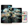 thumbnail image 1 of Electronic Candles Light Combination 3x5In, 3x4In Flameless Candles Plastic Festive Decoration Party Christmas Decoration Flowers, 1 of 7