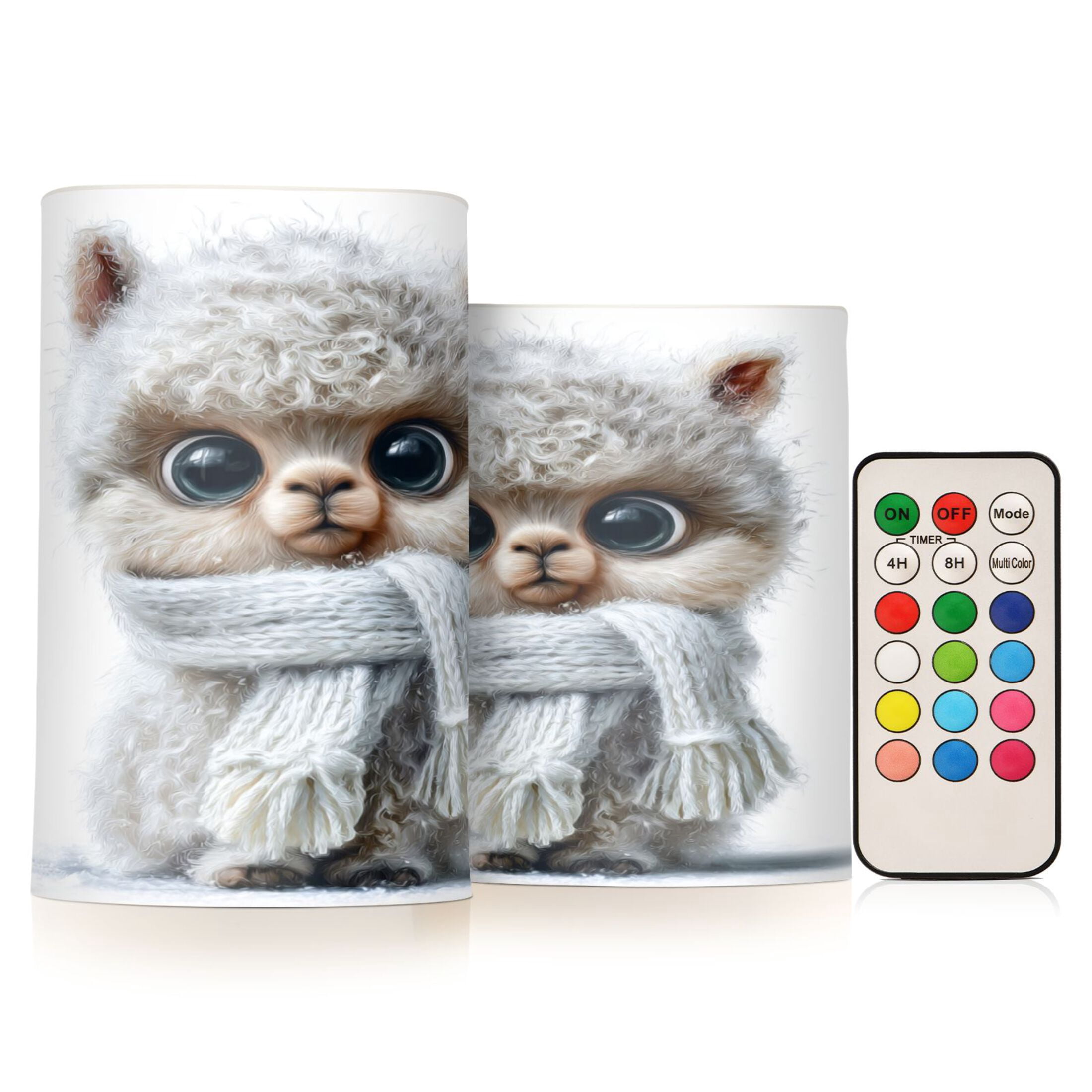 Electronic Candles Light Combination 3x5In, 3x4In Flameless Candles ...