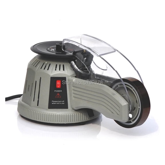 Electronic Carousel Tape Dispenser Automatic Packing Tape Dispenser Tape Adhesive Cutting Cutter Machine Office Equipment
