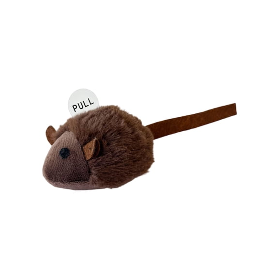 Electronic Chirping Toy, Self-Play Automatic Moving Kitten Plaything with Realistic Squeaky Sounds