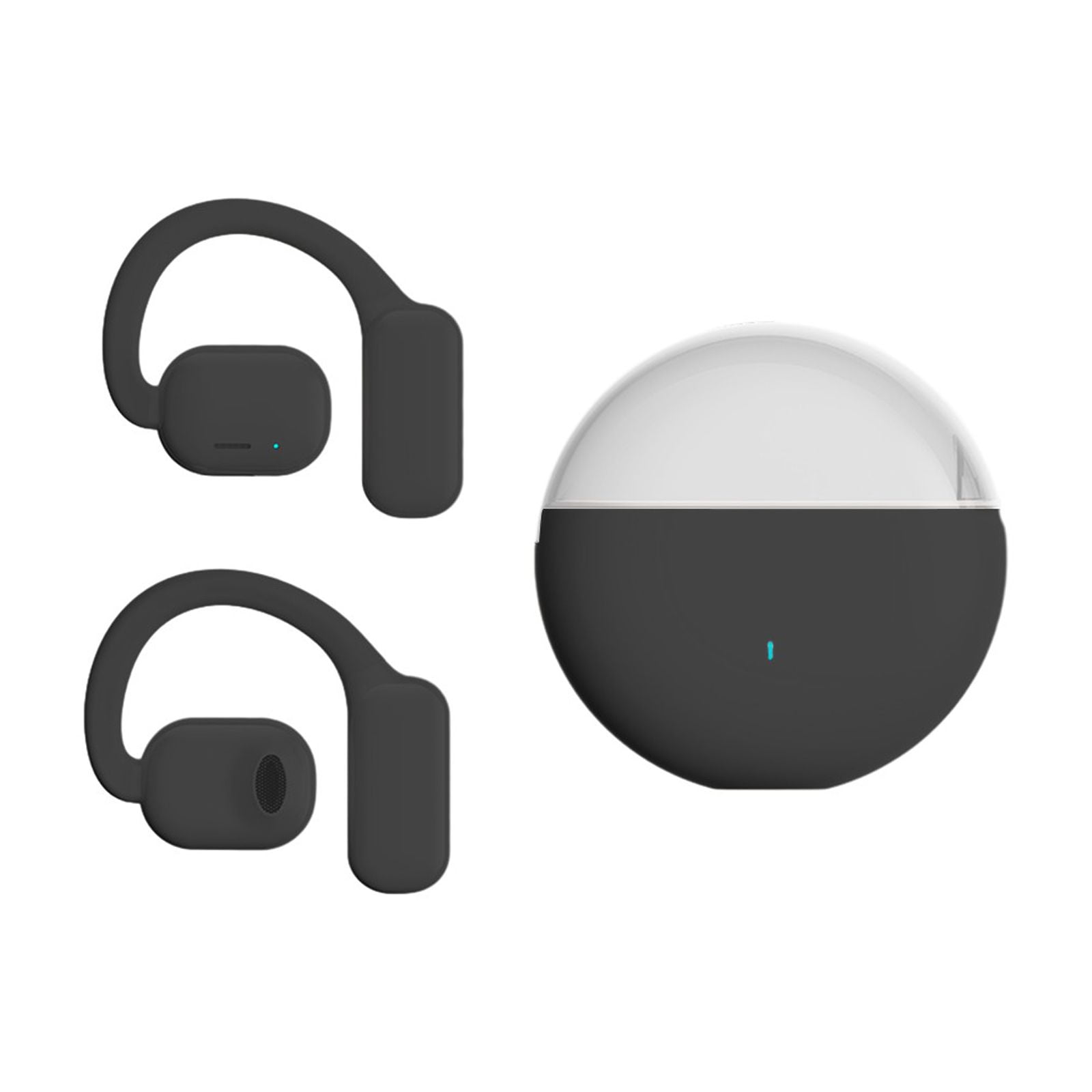 Wireless Bluetooth Headphones QTOCIO Ear Mounted Wireless Earphones for ...
