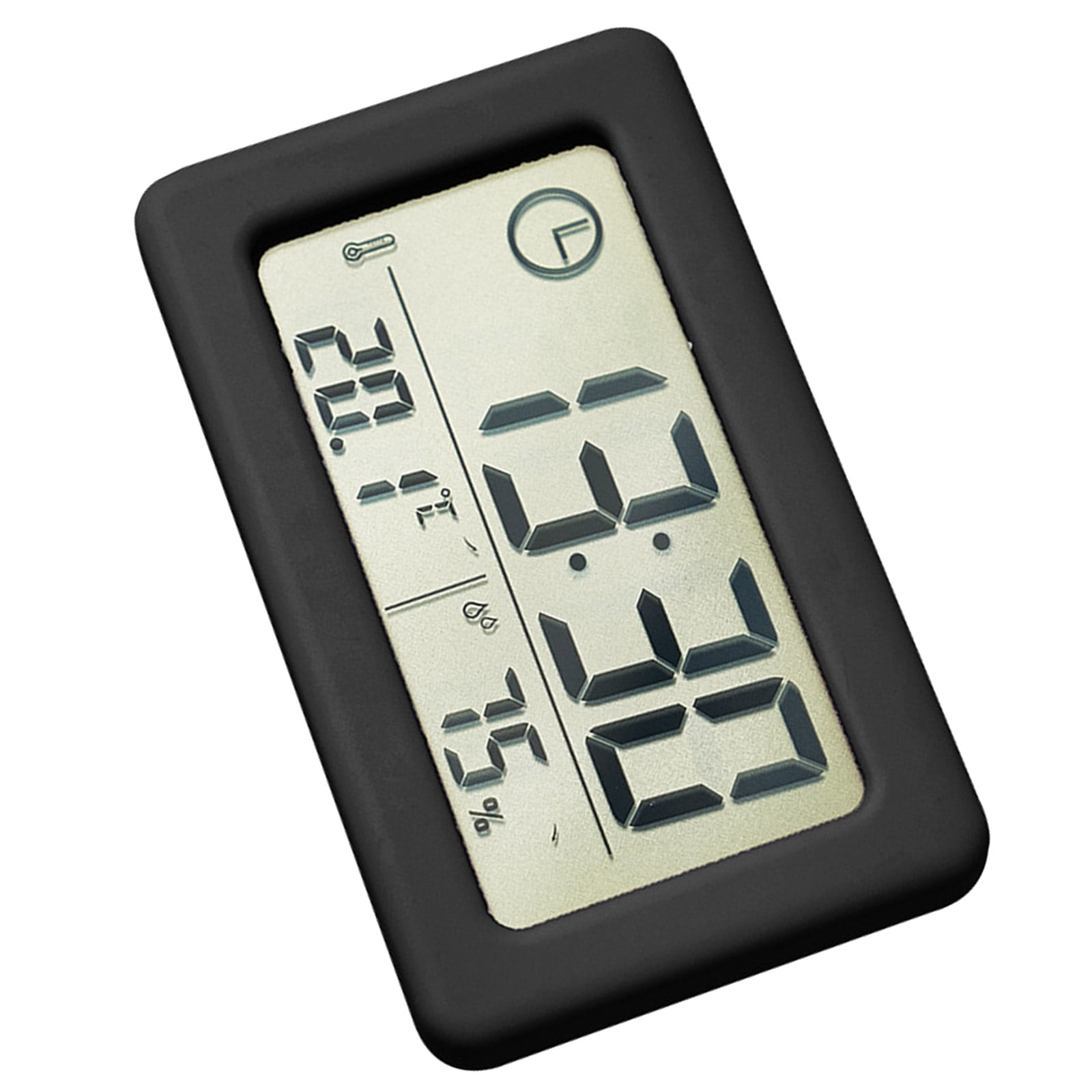 Electronic Clock Featurings Large LCD Display and Accurate Temperature ...