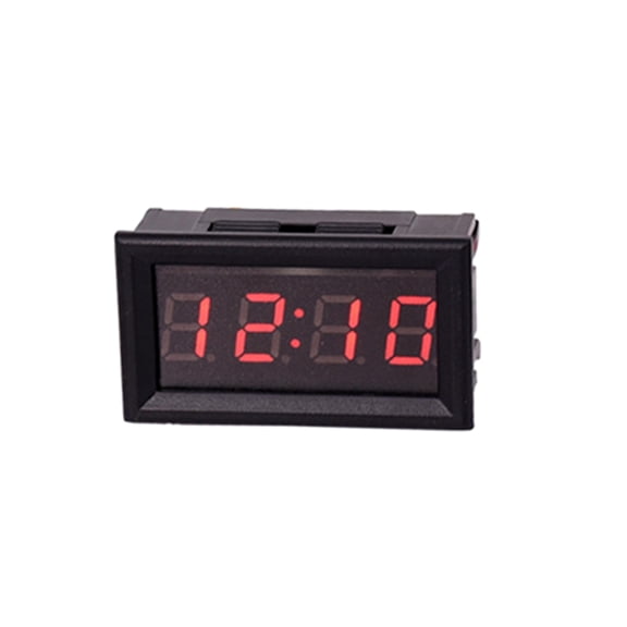 Electronic Clock LED Display for DC 4.5-30V Car/Auto/Motorcycle Electronic Clock
