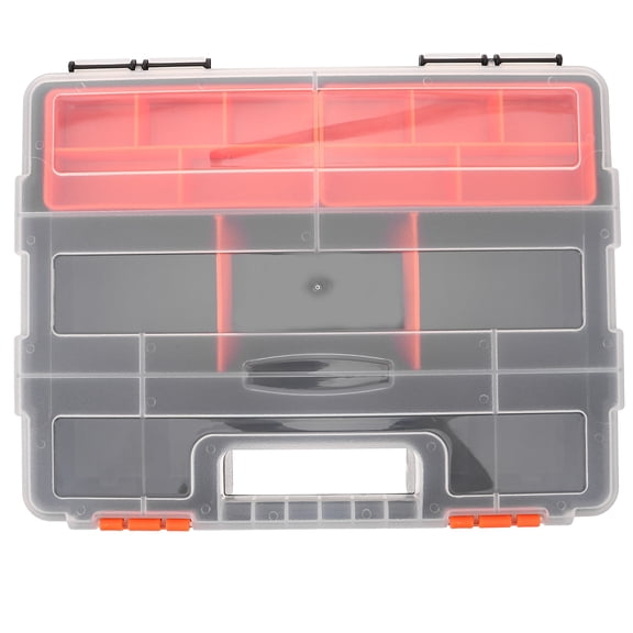 Electronic Component Box Toolbox Plastic Compartment Storage Container Bolts Organizer Small Parts Chest