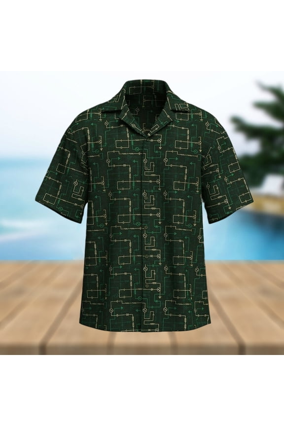 Electronic Components Arrow Hawaiian Shirt
