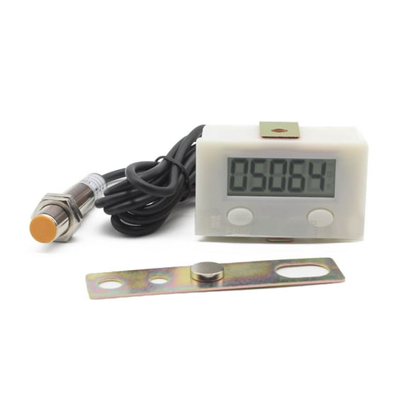 Electronic Counter LCD Digital Tally Counter 0-99999 Forward People Door Counter Panel 5 Digits Shockproof Retail Gauge