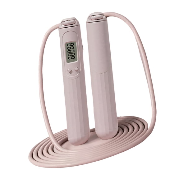 Electronic Counting Jumping Rope Digital Skipping Rope Nonslip Handle Exercise Jump Ropes for Fitness Exercise Enduring