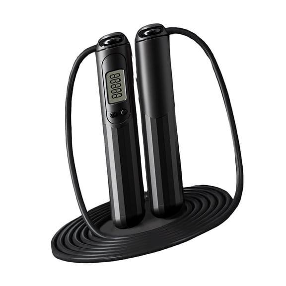Electronic Counting Jumping Rope Digital Skipping Rope Nonslip Handle Exercise Jump Ropes for Fitness Exercise Enduring