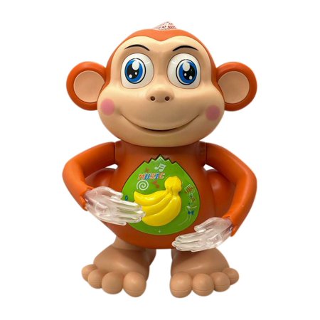 Electronic Dancing Monkey with Light and Music Learning Interactive Toys