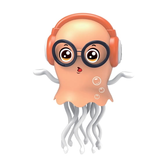 Electronic Dancing Octopus Toy, Rhythmic Moving Marine Animal with Integrated Audio, Interactive Bionic Plush Creature for Daily Fun