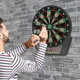 thumbnail image 1 of Electronic Dart Board, Electronic Dart Board with 6 Darts, Innovative Dart Machine Wall Mounted 17.32*19.88inch, 1 of 35
