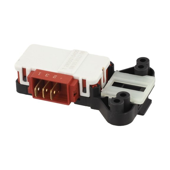 Electronic Delay Door Lock for Washing Machines, Plastic Build, Safety Interlock Switch with Brief Pause, Replacement Part for Reliable Laundry Security