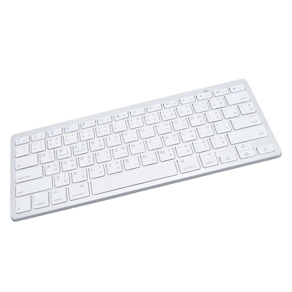 Electronic Devices Bluetooth Keyboard, Scissor Switch Bilingual Super Slim Keyboard for Tablet Thai