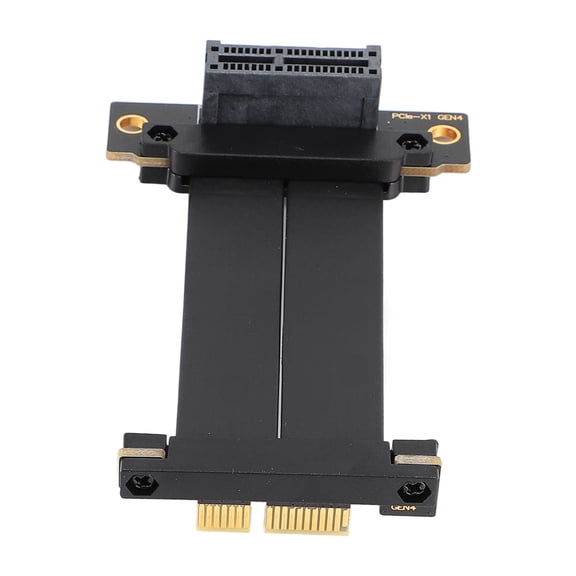 Electronic Devices GPU Riser Cable, Fast Graphical Data Transfer PCIE X1 Extension Cable for WiFi Card 10cm / 3.9in