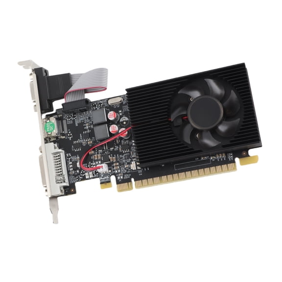 Electronic Devices GT730 2GB GDDR3 64bit Gaming Graphics Card with Cooling Fan for PC Enthusiasts