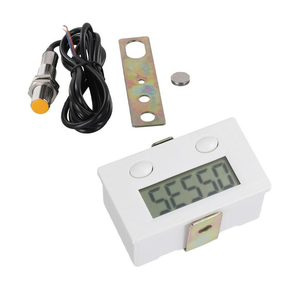 Electronic-Digital 5/6 Counter Industrial Magnetic-Sensor Switch Punch Counter