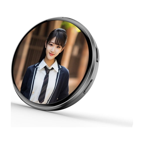 Electronic Digital Badges with Touch Control for Backpack Bag Clothing Clip Customizable GIF/Photo/Video Display LED Pin