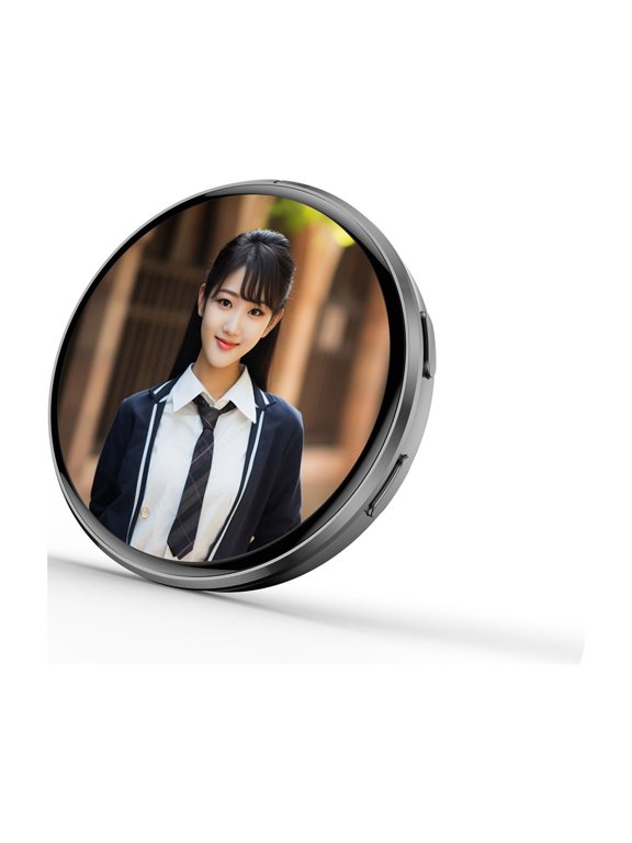 Electronic Digital Badges with Touch Control for Backpack Bag Clothing Clip Customizable GIF/Photo/Video Display LED Pin