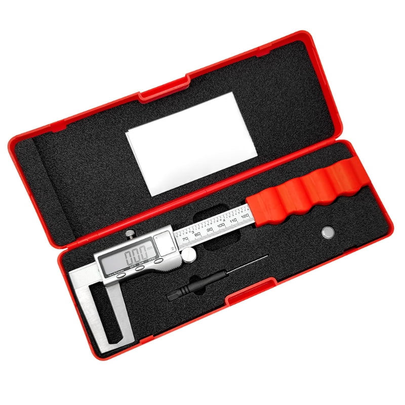 Electronic Digital Brake Disc Rotor Gauge Caliper Micrometer In/Metric/Fraction