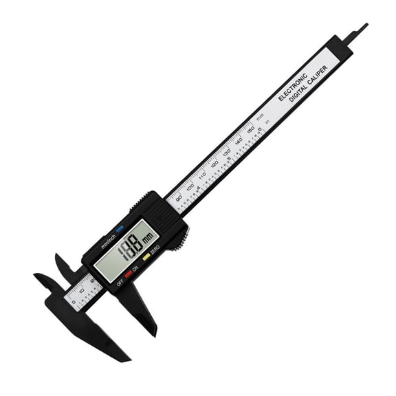 Electronic Digital Caliper, LCD-Display, 0 to 6 inch inch/mm- Conversion,for Home Jewelry Measurement