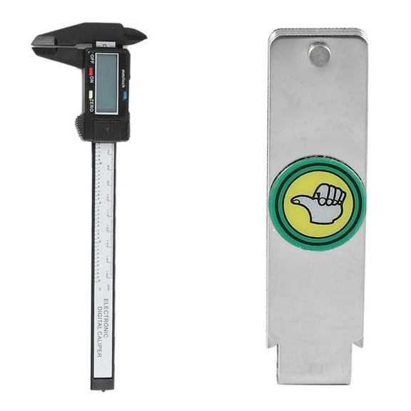 Electronic Digital Caliper with Gemstone Jewelry Diamond Measuring Foot Size Measuring Six Caliper Tool Jewelry