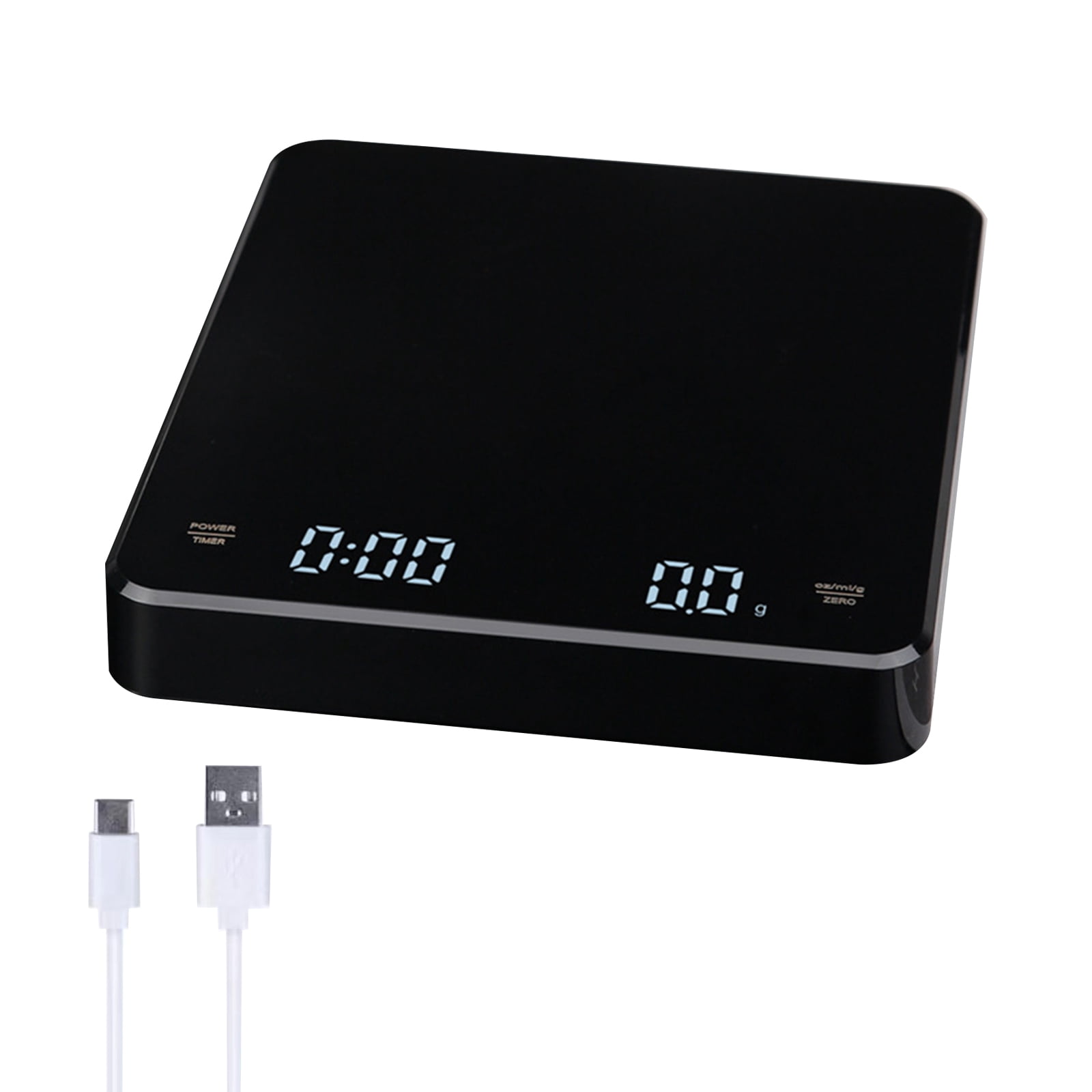 Electronic Digital Coffee Scale 3Kg / 0.1g With Timer High Precision LCD Display TAPDRA Spare Part