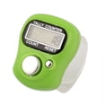 thumbnail image 1 of Electronic Digital Counting Recorder Handheld Finger Counter Light Green, 1 of 4