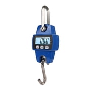 Electronic Digital Crane Scale Weight 300 Kg Stainless Steel Heavy Duty Hanging Hook Scales ,Easy to Operate