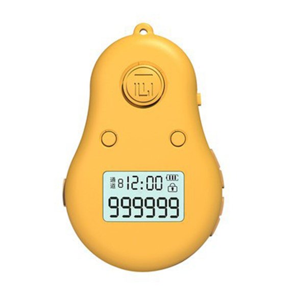 Electronic Digital Display Finger Hand Tally Counter Counting for Pocket Neck