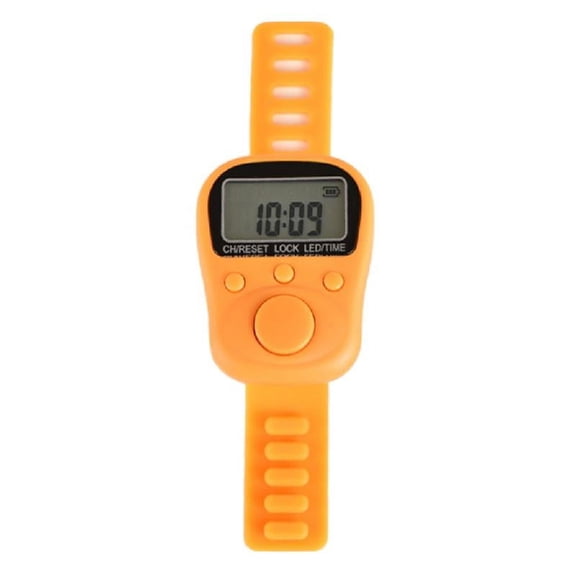Electronic Digital Finger Rings Tally Counter Handheld Knitting Row Counter