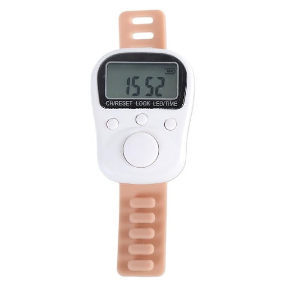 Electronic Digital Finger Rings Tally Counter Handheld Knitting Row Counter