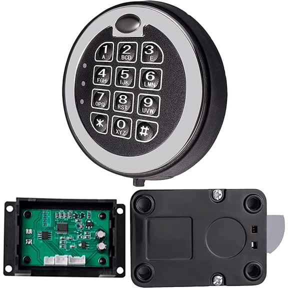 Electronic Digital Keypad Safe Lock 5 User Code and 1 Master Code for Safe Box Lock