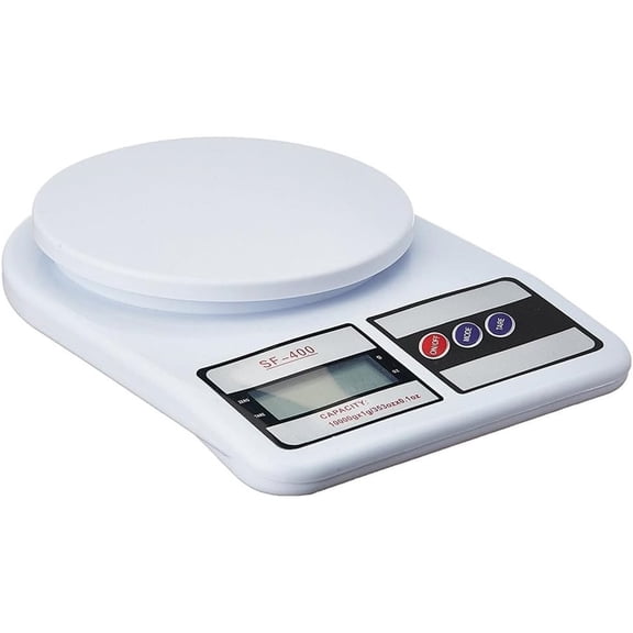 Electronic Digital Kitchen Scale 10000g/353oz SF-400 LCD Grams Ounces Tare Function for Cooking Baking