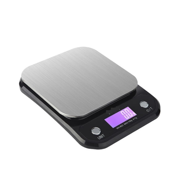 Electronic Digital Kitchen Scale, High Accuracy Stainless Steel 3kg/5kg/10kg 0.1g/1g Weighing Scale With Backight For Cooking - High Precision