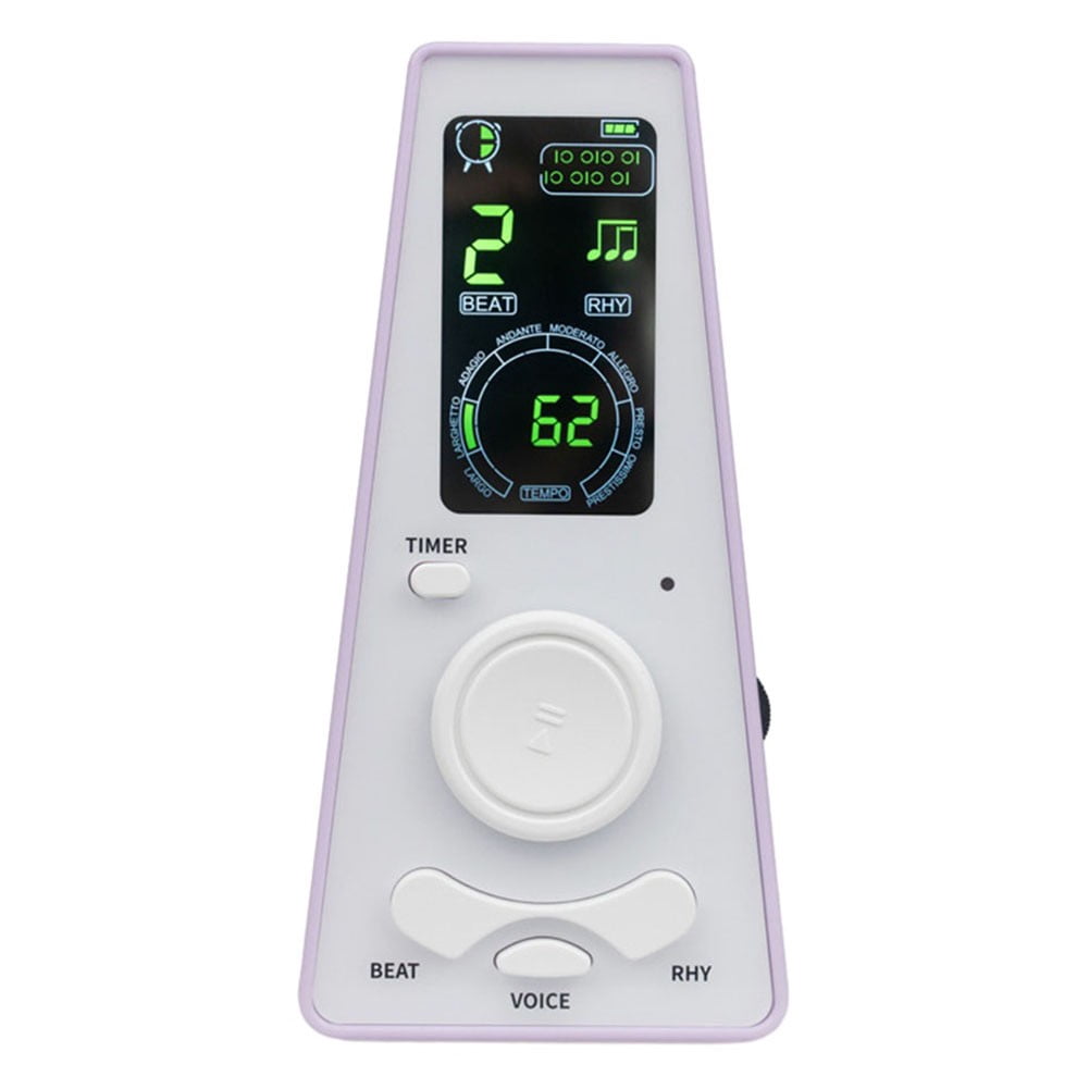 Electronic Digital Metronome Timer With Volume and Beat Speed Control