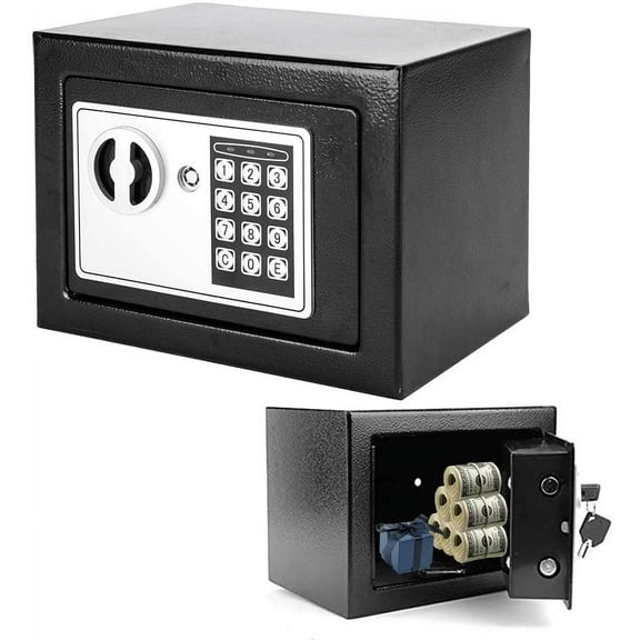 Electronic Digital Safe Box Keypad Lock Security Home Office Cash Jewelry Gun