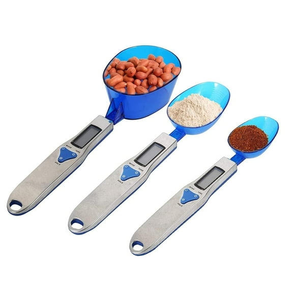 Electronic Digital Spoon 500/0.1g Kitchen Scales Measuring Tool Food Scale Spoon Electronic Measuring Spoons Weight Scale Portable Spoon with Scale for Milk, Tea, Flour, Spices