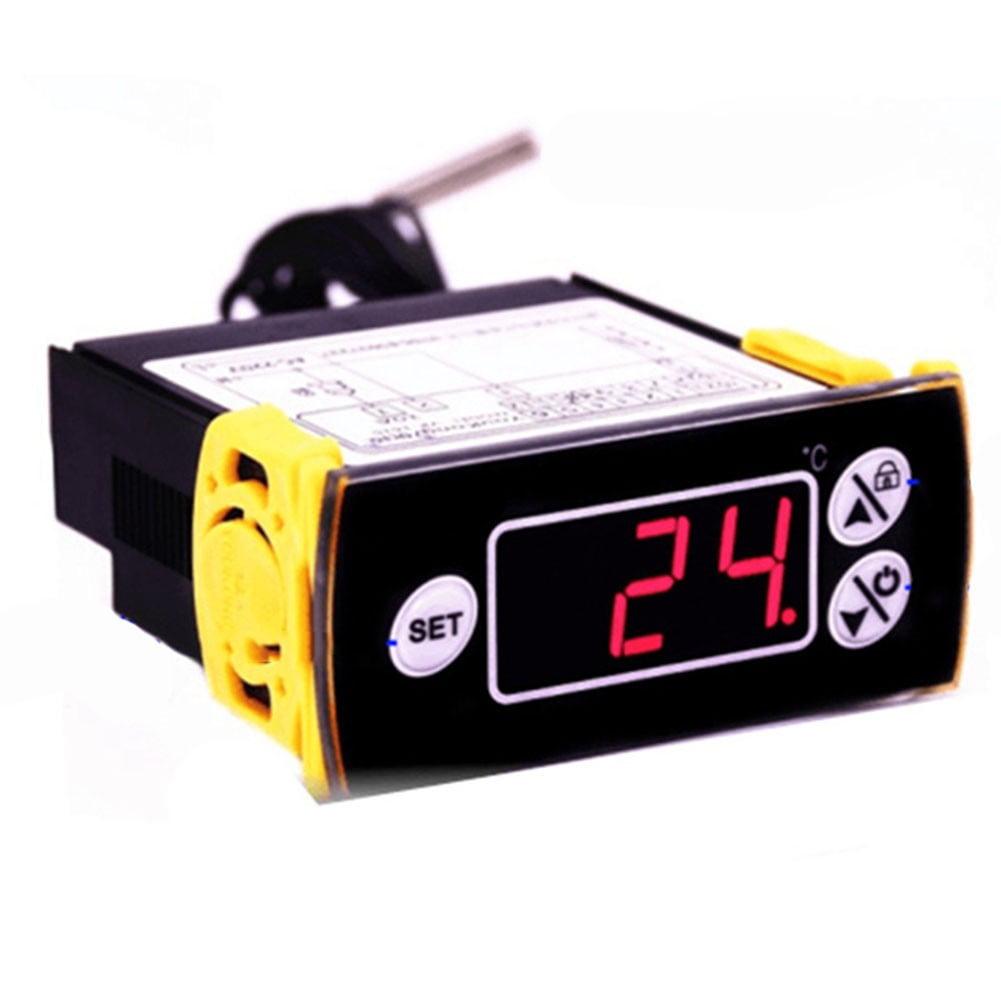 Electronic Digital Temperature Controller 220V Refrigerator Thermostat Regulator